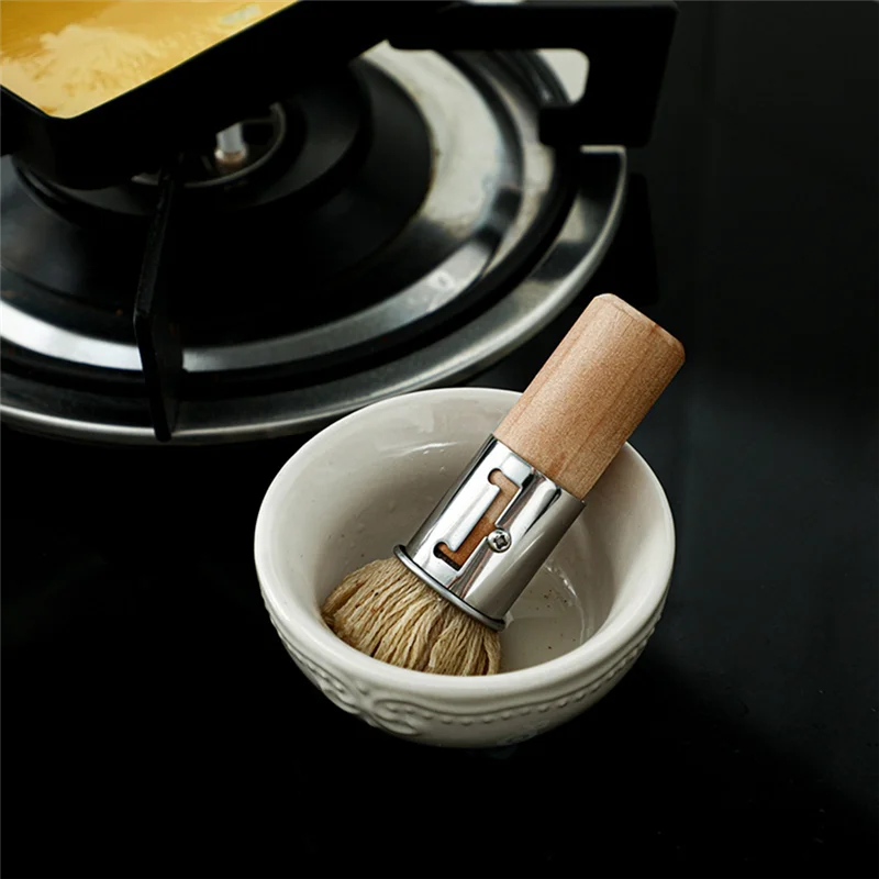 

AT63-маленькая ватная щетка для приготовления пищи, кухонная щетка для выпечки, шарики осьминога, щетка для гриля, кисти для смазки булочек