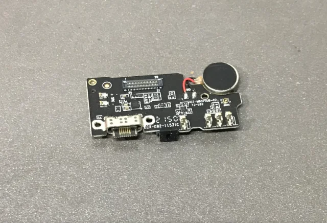 oukitel-k15-pro用usb充電ボードコネクタ
