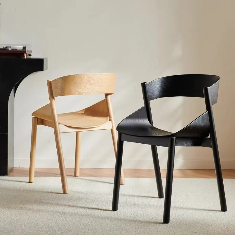 

Nordic Simple Style Solid Wood Dining Chair Ash Muebles Дизайнерская Мебель Furniture Sillas De Comedor Restaurant Chair