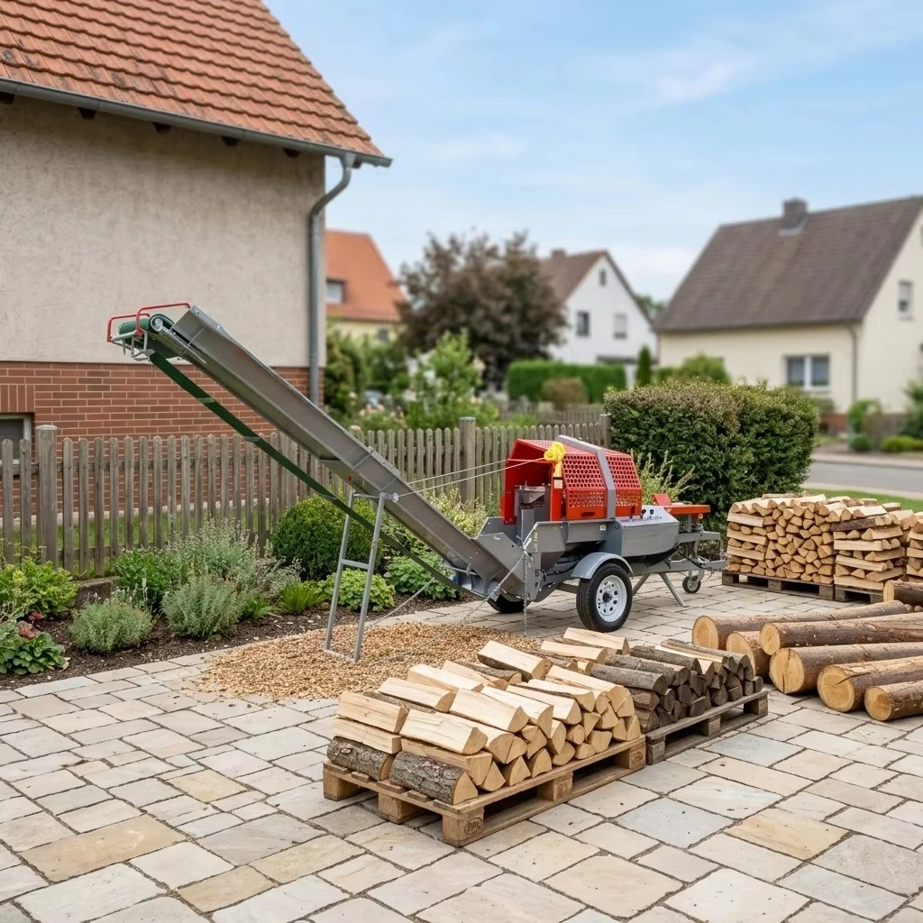 Durable V5025 Firewood Process - Heavy Equipment Processor recension och pris