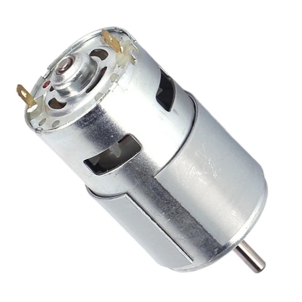 795 Dual Ball Bearing DC Motor 12-24V High Small Electric Engine With Extended Shaft For Power Tools Fans Home Appliances