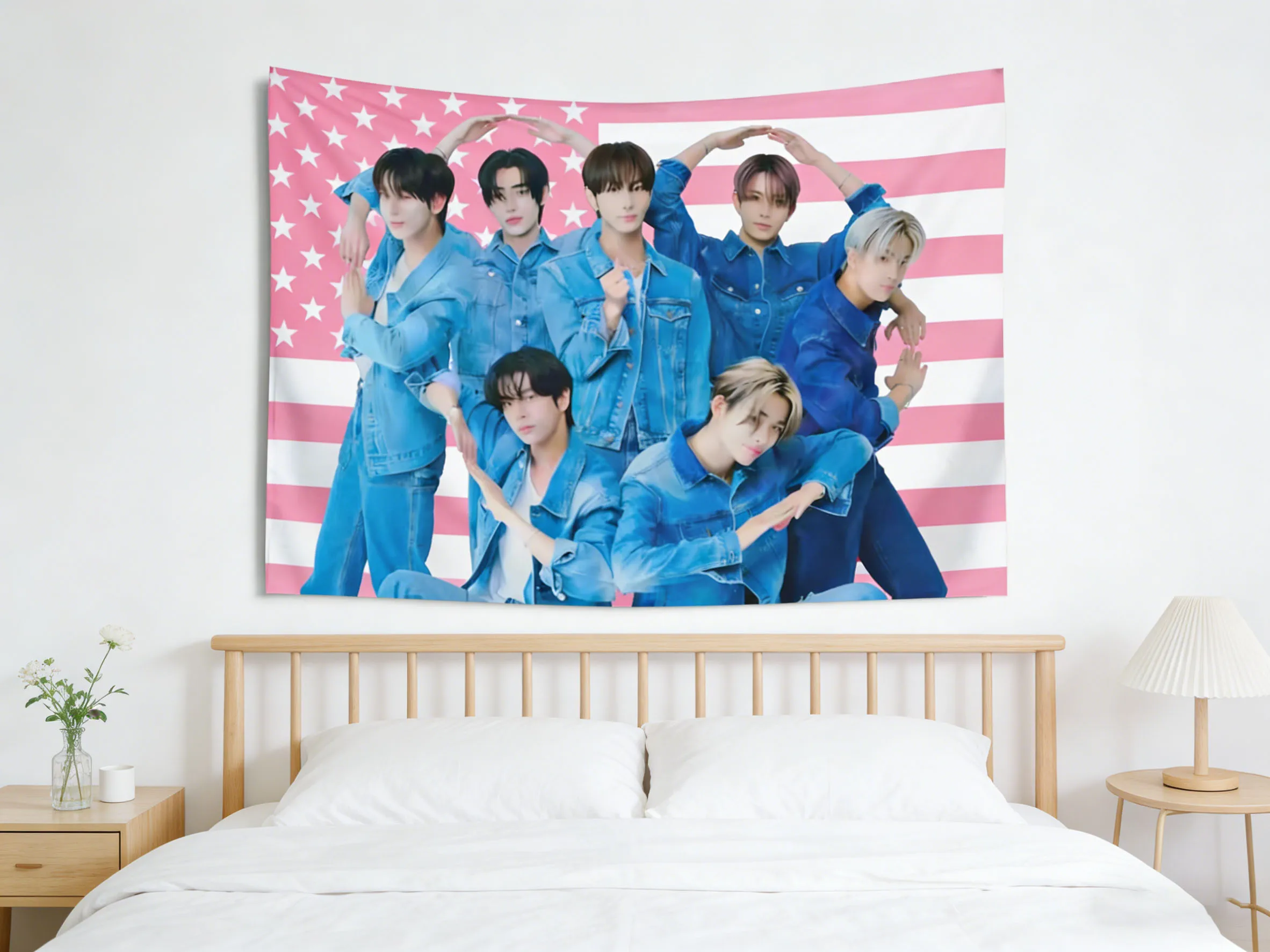 Pink Decorative Tapestry