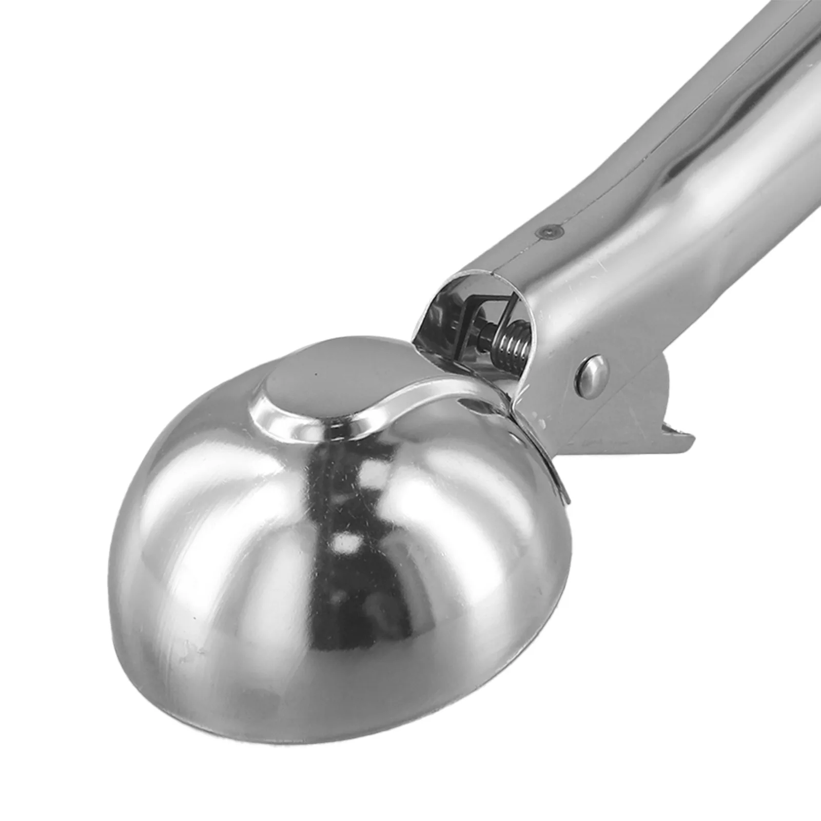Ball Scoop Dual-Purpose Scoop For Fruit Presentation Ergonomic Handle Precision Scooping Comfortable Grip Compact Size