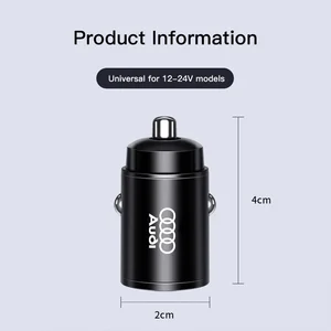 Micro Car Fast Ladegerät, Fahrzeug leichter, Konvertierstopfen, Audi A1 A2 A3 A4 A5 A7 A8 Q1 Q3 Q4 Q5 Q6 Q8 TT RS3 8 Hauptverkaufsladegerät Audi A3 - №6