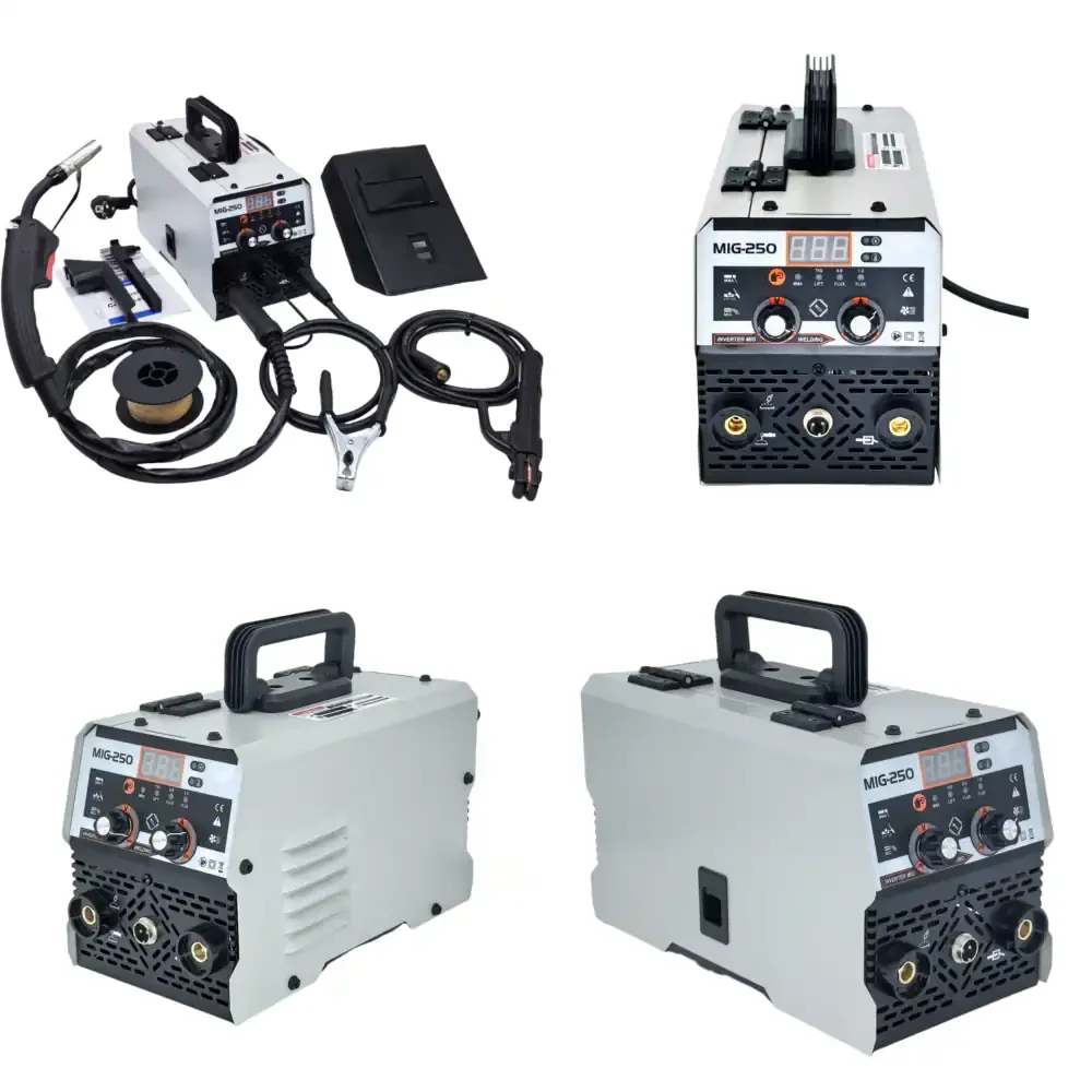 

MIG-250 Gasless Mig Welding Machine Mig TIG Mma 3-in-1 Arc Welders