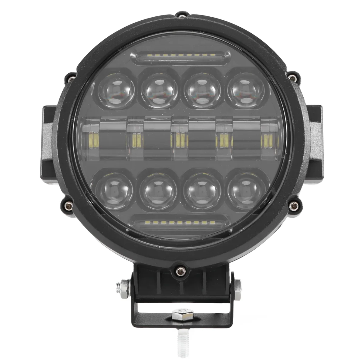 Round LED Work Light, 60W Flood Spot Combo Beam LED Light Daytime Running Light Off Road Driving Lights for Truck SUV