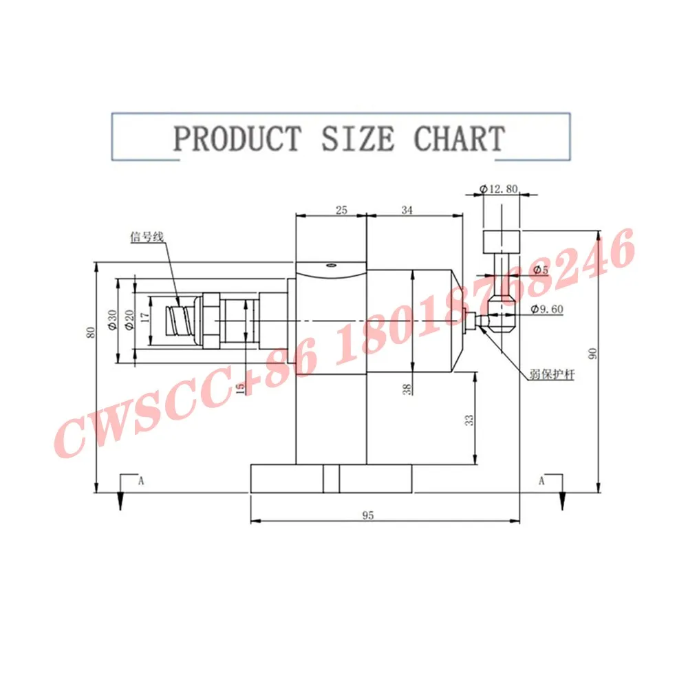 MS27R-3-1 Multi directional Automatic Tool Alignment Instrument CNC Machine Tool Breaking Detection Tool Measurement TS27R