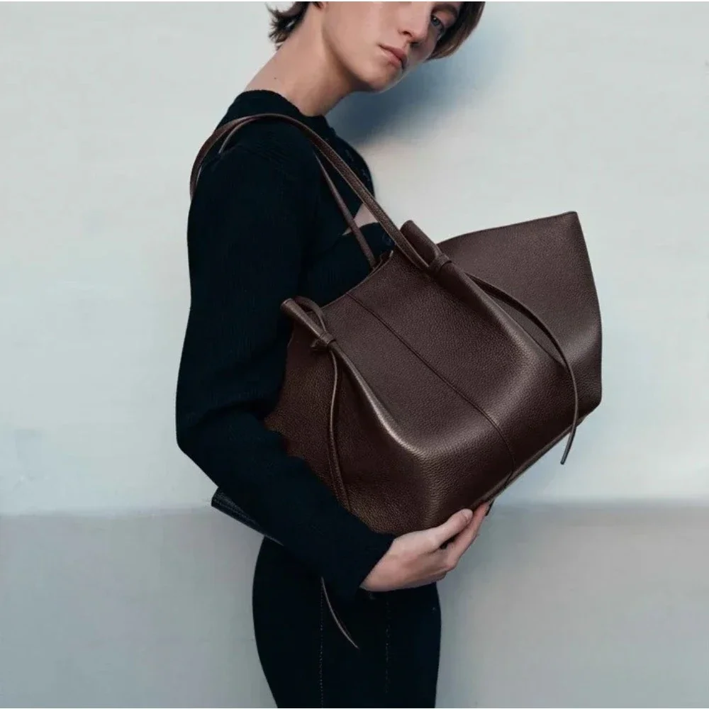 

Cross-border women's bags, autumn and winter frosted leather wing bags, large-capacity shoulder bags, premium underarm bags