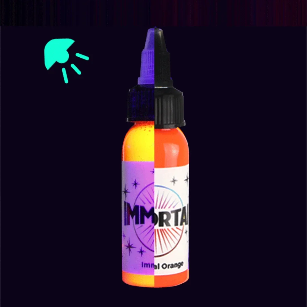 

15ML Purple Light Fluorescent Tattoo Pigment Professional Semi-Permanent Microblading Easy Coloring Body Makeup Beauty Inks New