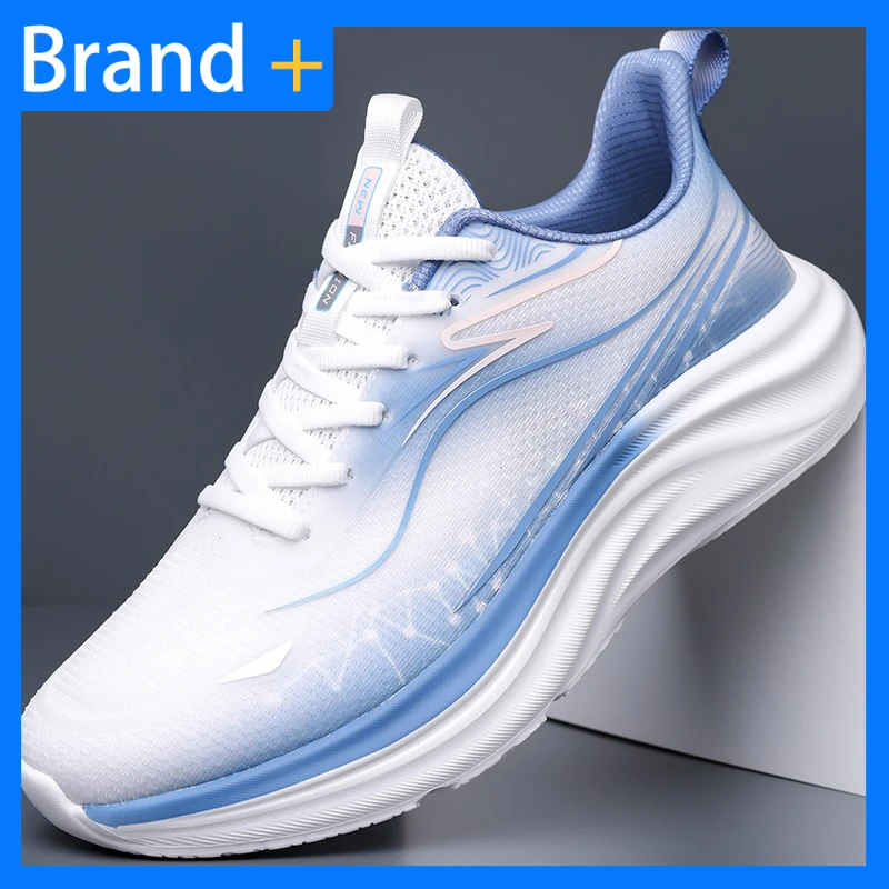 

Mens Sports Shoes Breathable Comfortable Summer Casual Mesh Running Shoes Students Daily Elastic Anti Slip Sports Fitness Shoes