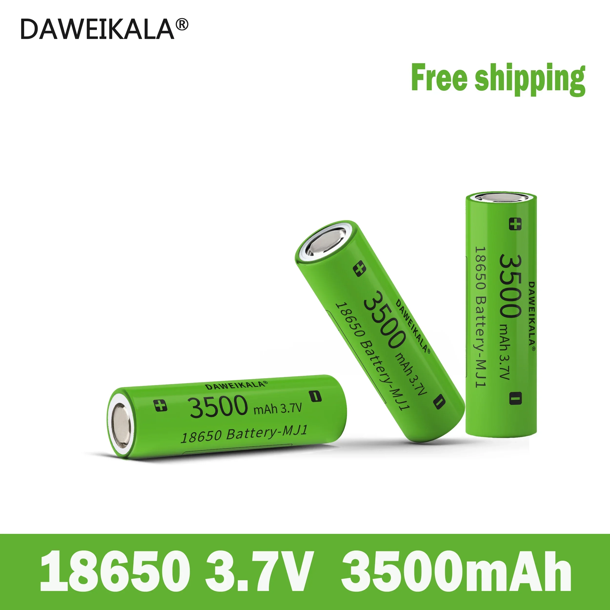 Replace MJ1 35E HG2 with a brand new A product 18650 3.7 V 3400mAh 10A discharge lithium-ion battery suitable for battery packs