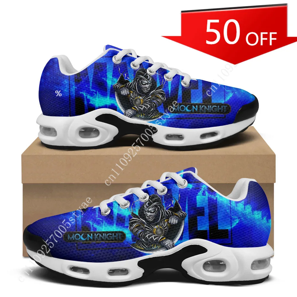 

Кроссовки Marvel Moon Knight на воздушной подушке, мужские и женские спортивные кроссовки, легкие кроссовки для пешего туризма и альпинизма, обувь на заказ