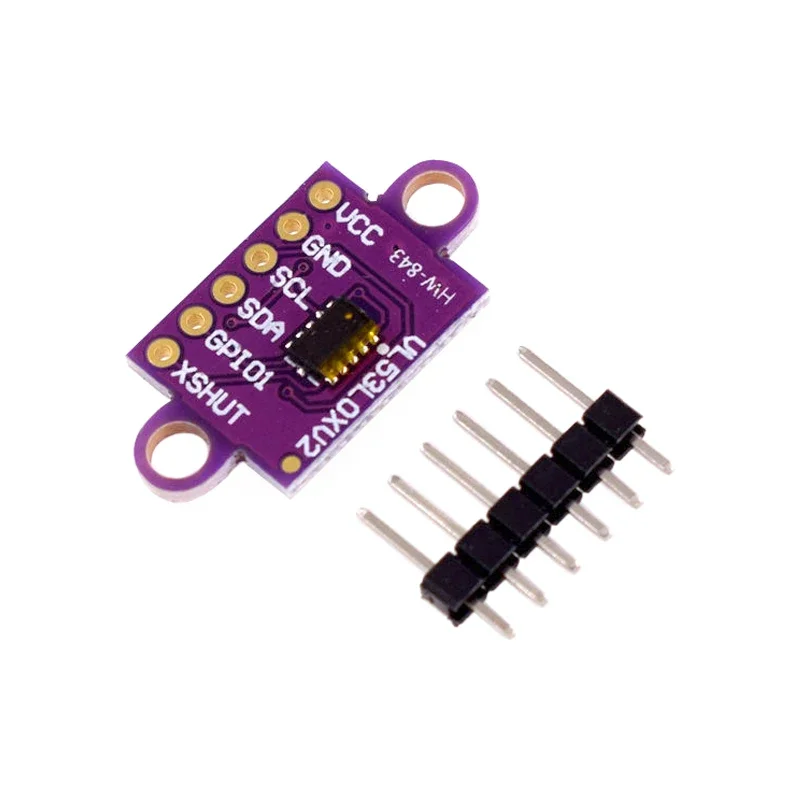 VL53L0X Time-of-Flight (ToF) Laser Ranging Sensor Breakout 940nm GY-VL53L0XV2 Laser Distance Module I2C IIC 3.3V/5V for arduino