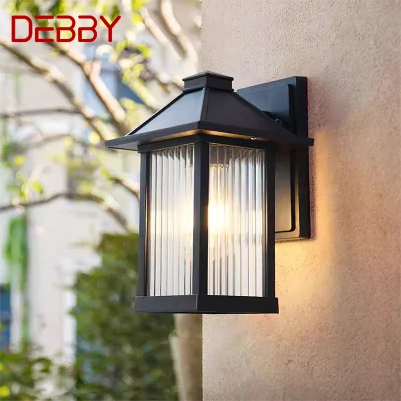 

DEBBY Contemporary LED Outdoor Wall Lamps Electric Simplicity Waterproof Balcony Hallway Courtyard Villa Gate Hotel