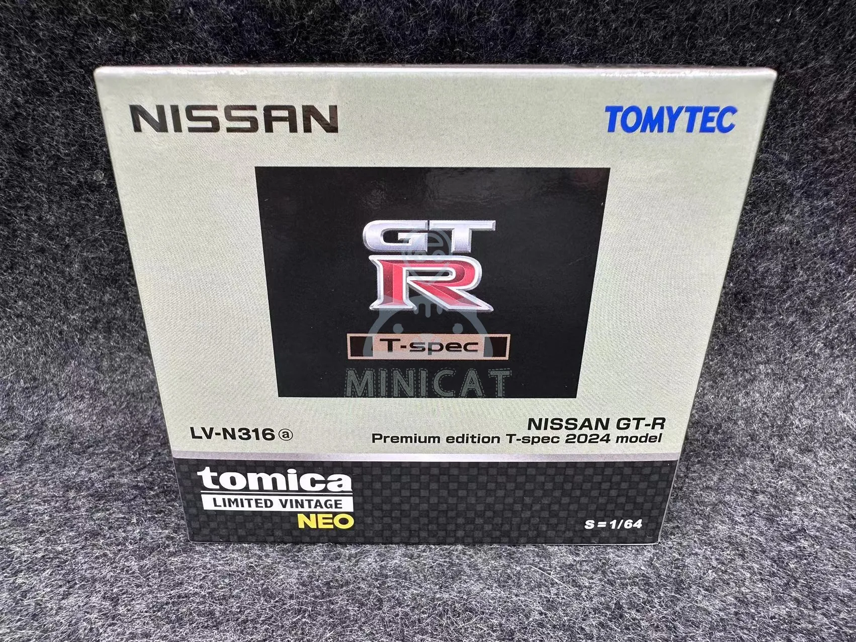 

Коллекция 2408 Tomytec 1:64 TLV LV-N316a nissan GT-R коллекция литых под давлением моделей автомобилей, украшение в подарок