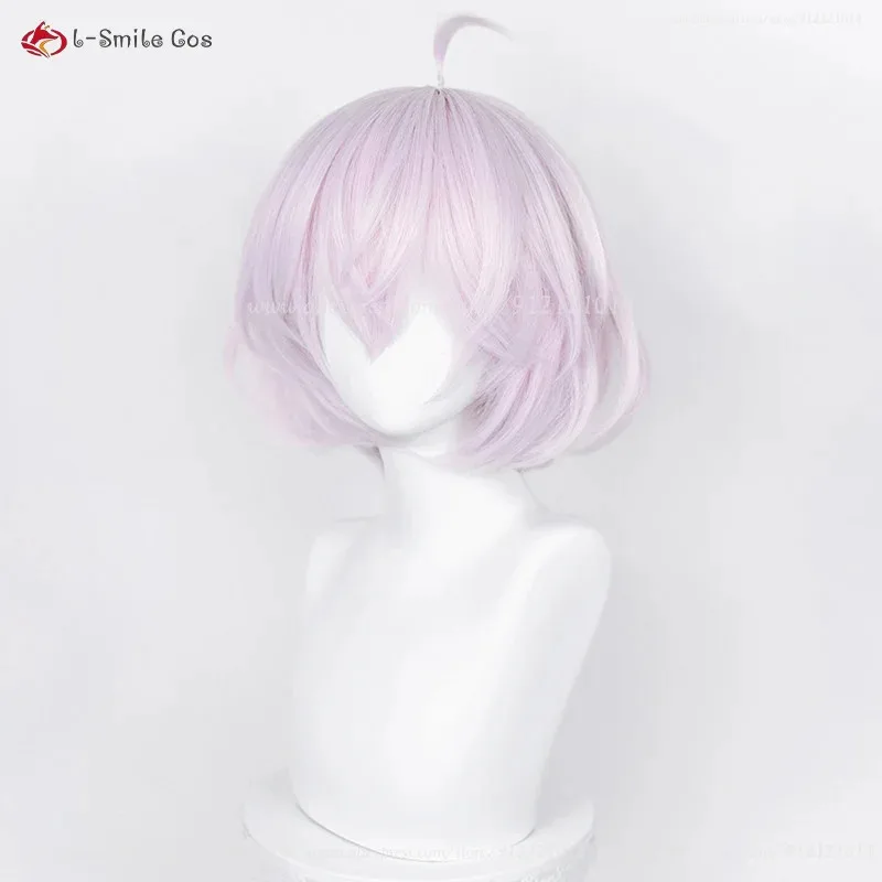 111 www أنيمي شعر مستعار تأثيري 30 سنتيمتر وردي فاتح سنجو كاواراجي أكاشي مقاومة للحرارة الاصطناعية الشعر باروكات الحفلات + ث