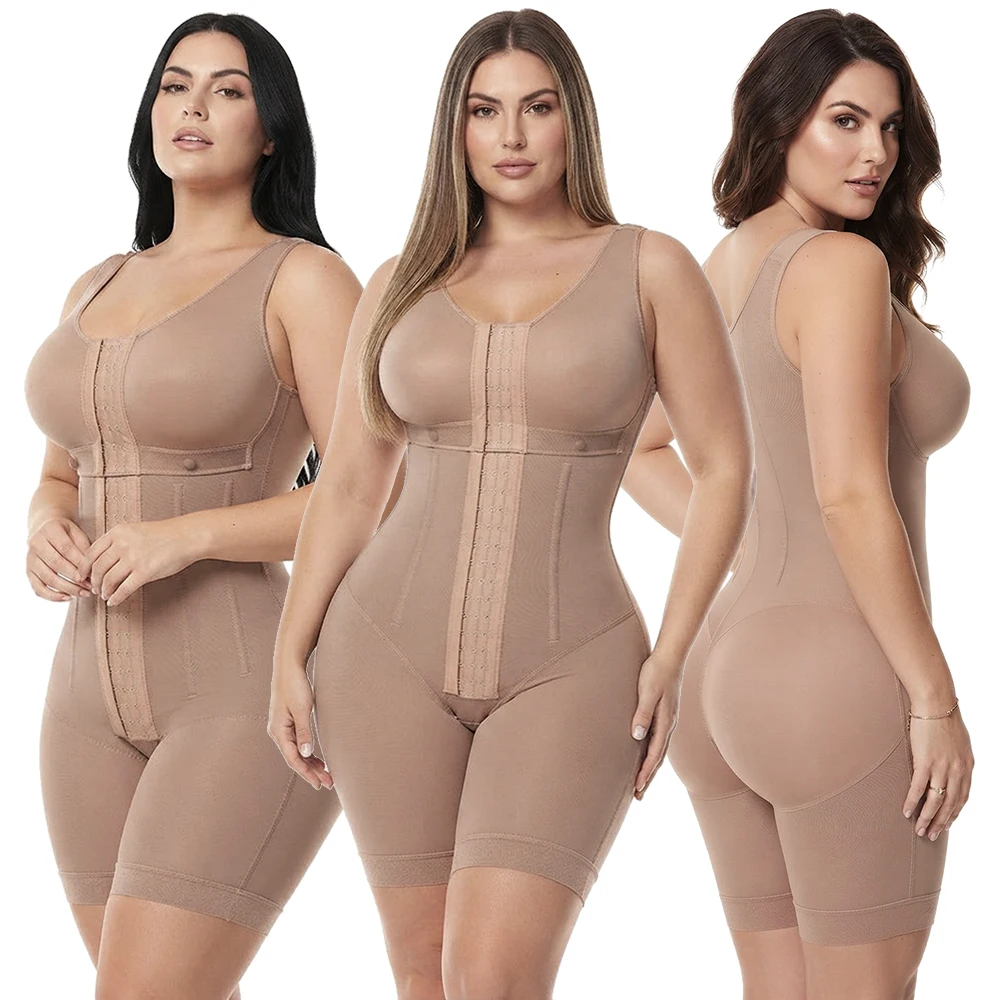 fajas-colombiennes-de-modelage-et-de-reduction-bodysuit-post-chirurgie-et-post-partum-corset-amincissant-bbl-Etape-2