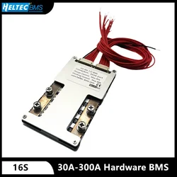 Heltecbms bms 16s 48v lifepo4/Lipo bms 16s 60v 30a 50a 80a 120a 160a 200a 250a 300a 350a bms system balance for inverter bms