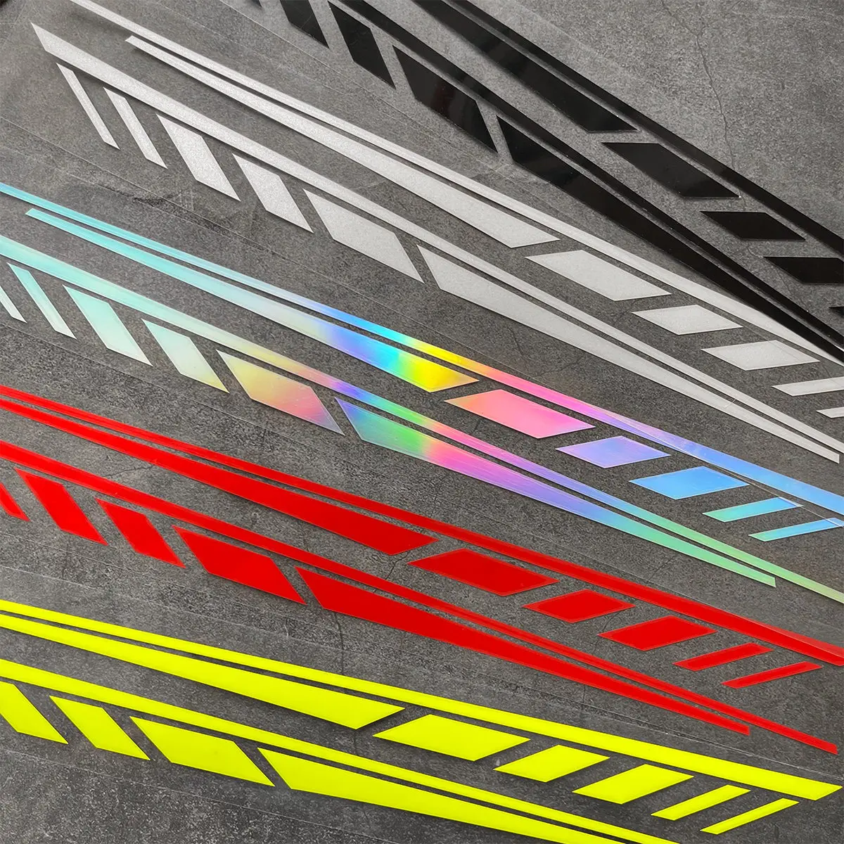 1 زوج دراجة نارية الجبهة الحاجز الجسم العالمي ملصقات موتو الجسم عاكس شارات الفينيل اكسسوارات ل R1 R3 Mt07 Mt09 Tmax