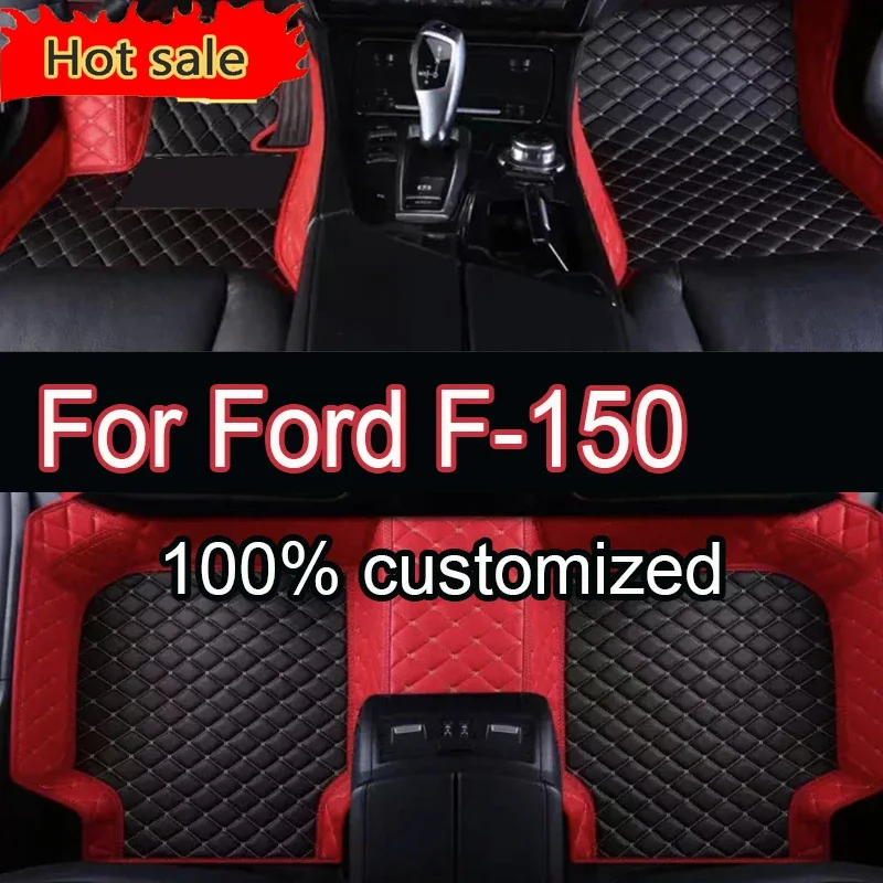

Для Ford F-150 F150 F 150 4-дверные 2021 2020 2019 2018 2017 2016 2015 Автомобильные коврики Аксессуары для интерьера Ковры Авто Стайлинг 05