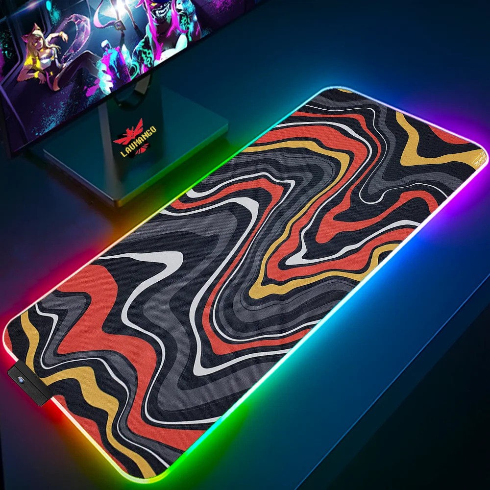 Strata Liquid Gaming Mouse Pad, Gaming Mat, Mousepad, Gamer, 900x400, Acessórios de Mesa, Escritório, Desktops, Teclado, Extended XL, XXL