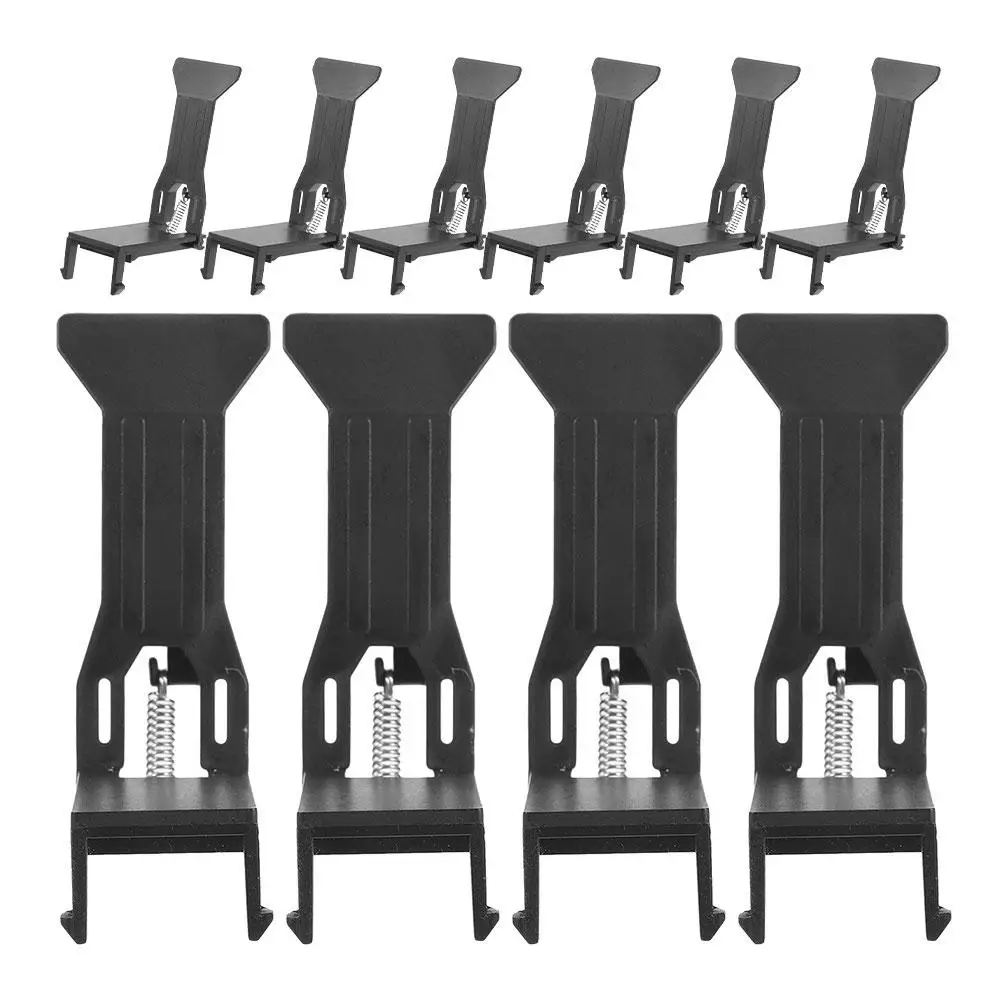 12 Pcs Money Clip Cashier Box Bill for Drawer Multifunction Holder Black Clips