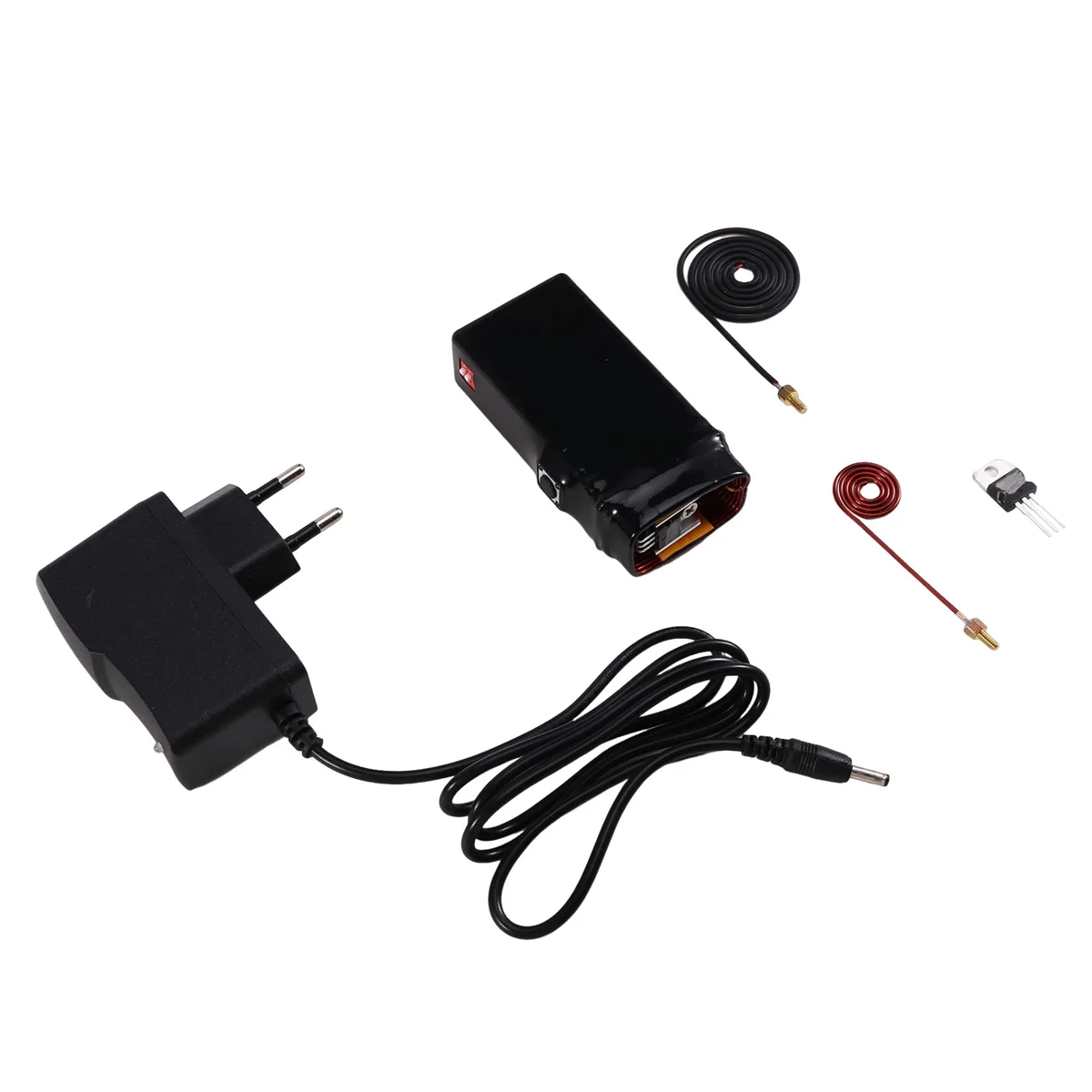 A06K كاشف المصباح الكهربائي 150 ميجا هرتز EMP مولد مولد النبض الكهرومغناطيسي الارسال مع شاحن الاتحاد الأوروبي التوصيل