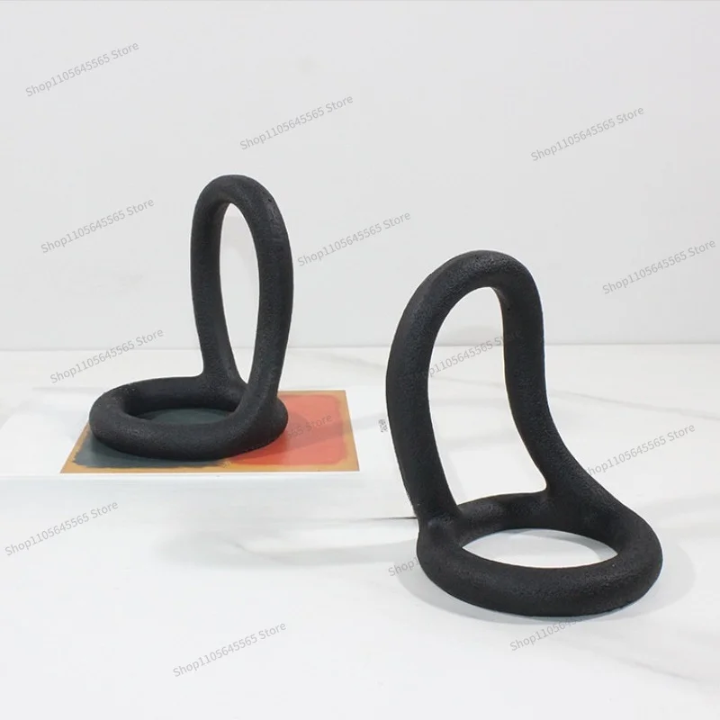 For Modern Minimalist and Creative Circular Resin Book Holder, Book Holder, Desk Decoration, Decoration