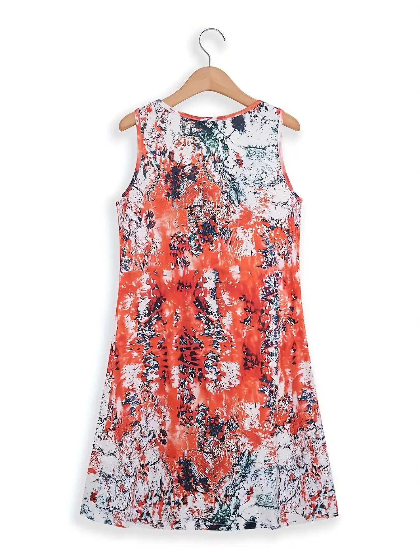 여름 여성 느슨한 프릴 Befree 드레스 섹시한 짧은 소매 비치 홀 스트랩 Camis Boho 캐주얼 민소매 파티 우아한 드레스