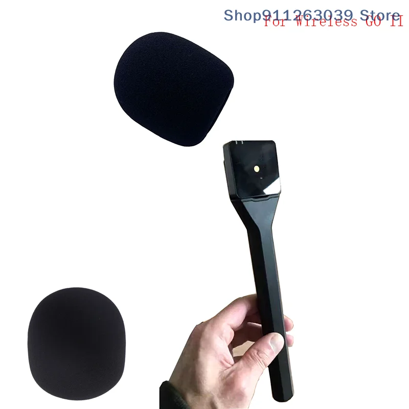 1 Pc Microphone Sponge Cover Mic Windscreen Foam For Wireless GO II Pop Filter SM7B PGA27 SM27 Mic Windshield