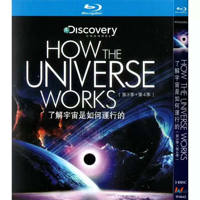 Popular Science Documentary Learn How the Universe Works Season 1-7 1080p HD Blu-ray 10 Discs