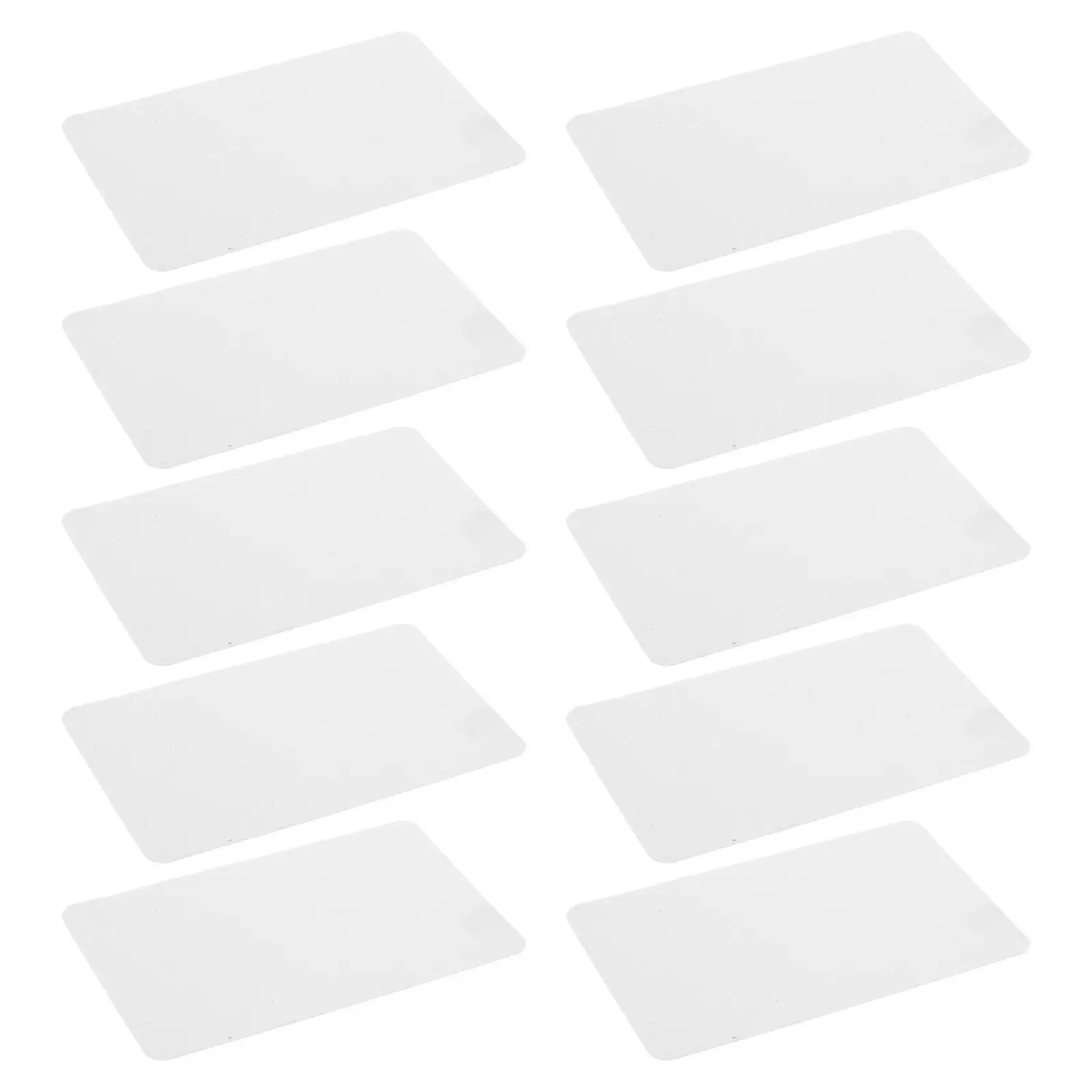 10Pcs Card Reader Cleaning Cards Standard Size for Pos Terminal Credit Card Machine Magnetic Head Chip Reader Maintenance
