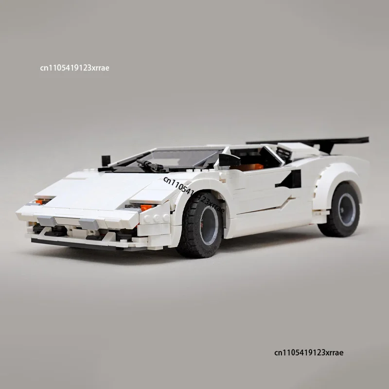 NEW Sport Coupe Countach City Champions Supercars Building Blocks DIY MOC Idea Roadster Bricks Christmas Toy Car Gift Birthday