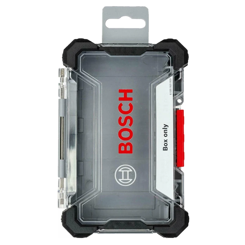 Bosch-caja de almacenamiento de accesorios 2608522362, portátil, antideslizante, carcasa dura, Pieza de plástico, caja de herramientas