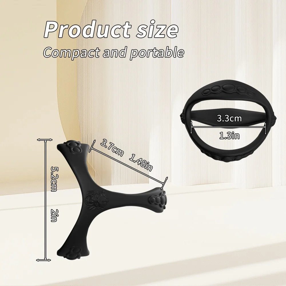Penis Ring For Men Silicone Cock Ring Sex Toys For Man Delay Ejaculation Delay Cock Ring Stronger Erection Lock Ring Erotic Toys view 4