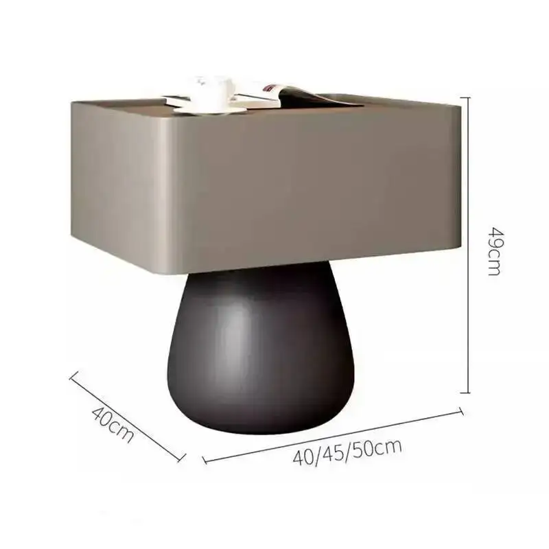Table Night Cute Bedroom Trendy Minimalist Nordic Luxury Bedside Table Mid Century Italian Mesitas De Noche Home Furniture