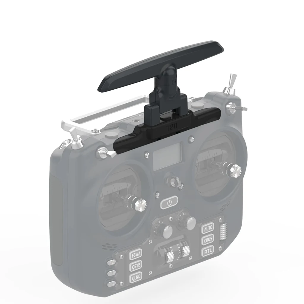 Jumper-RC T-20 ELRS Funkgerät in voller Größe, transparentes Gehäuse, 2,4 GHz, 915 MHz, gefalteter Antennenempfänger für Jumper-RC t 20 Fernbedienung – Detail 8