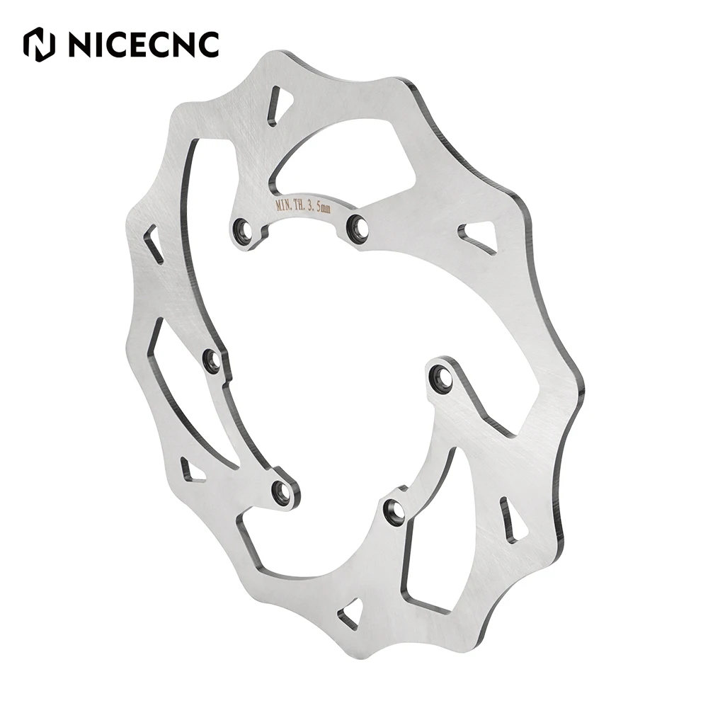 NICECNC 240MM Rear Brake Disc Stainless Steel For Beta RR300 RR250 XTrainer 300 X-Trainer 250 RR125 RR350 RR430 RR480 2013-2024
