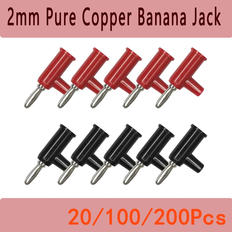

20Pcs Assorted 5-Color 4MM Stackable Banana Plug Terminals - DIY Electrical Connector Components