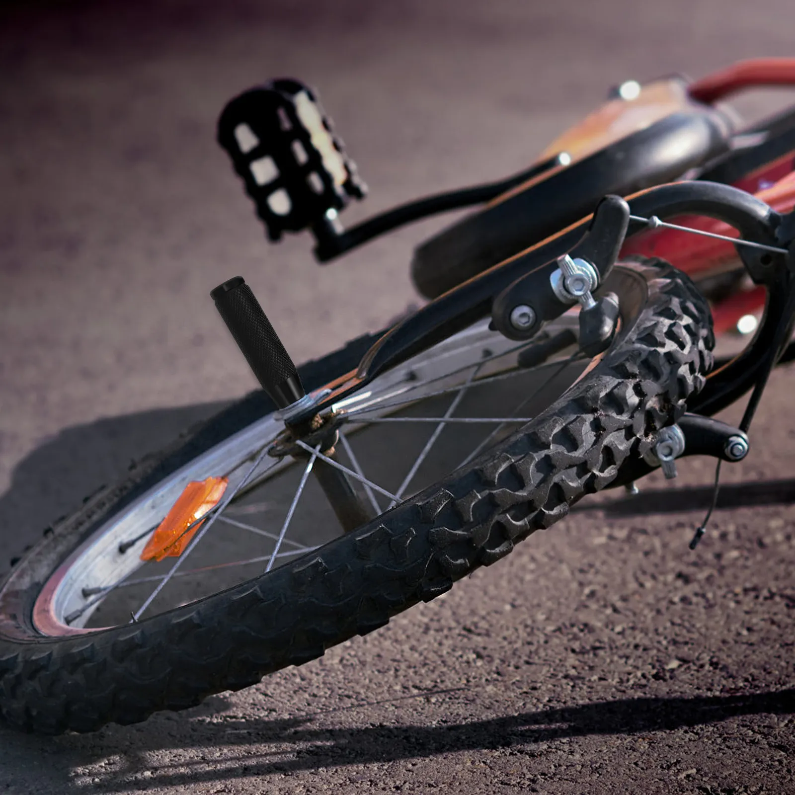 

1Pair Bicycle Pedal Aluminum Alloy Sturdy Quick Release Seat Axle Stunt Pegs for Mountain Bike Riding Accessories