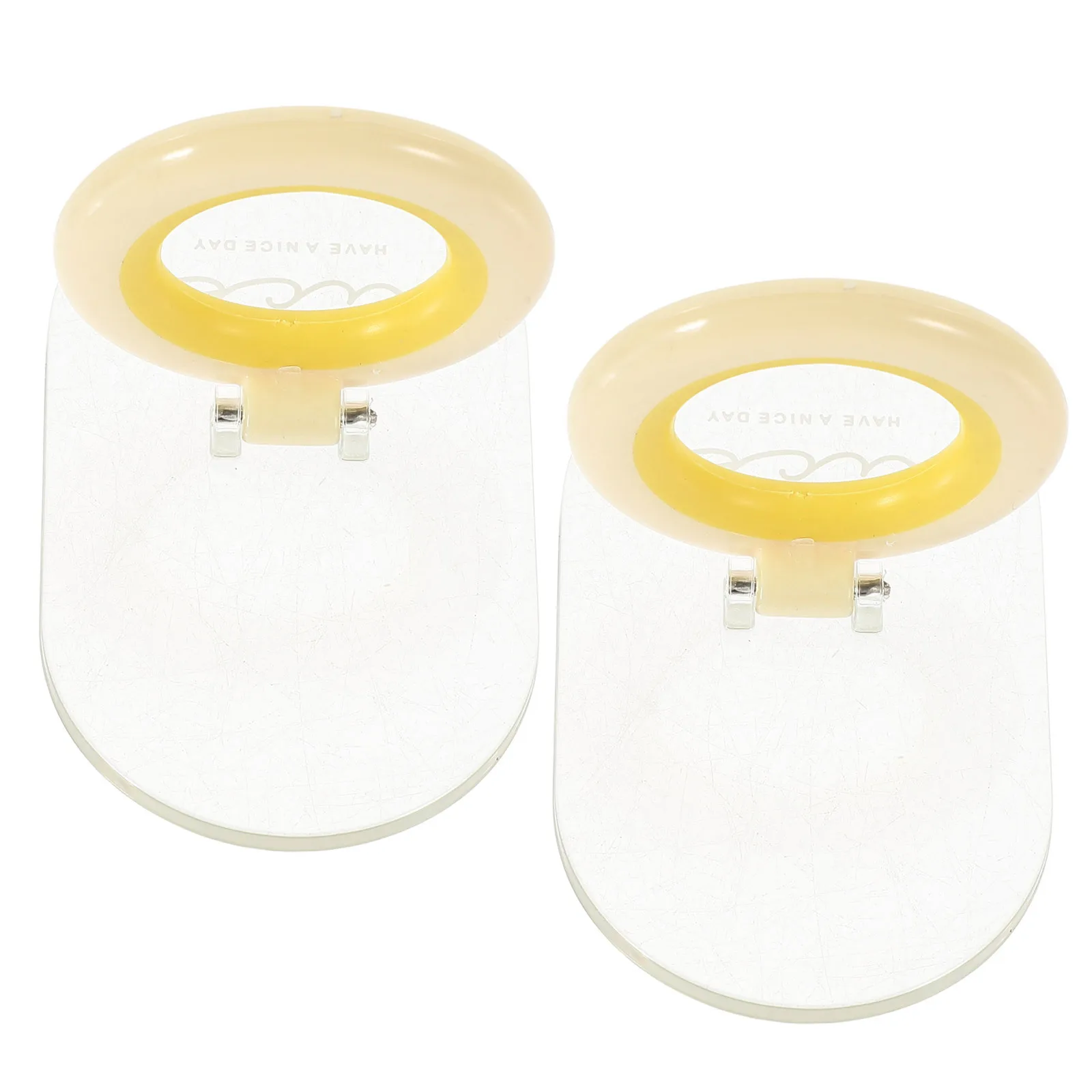 

2pcs Toilet Seat Lifter Reusable Adhesive Handle For Bathroom Travel Home Office Lavatory Cover Lifter Self-Adhesive Toilet