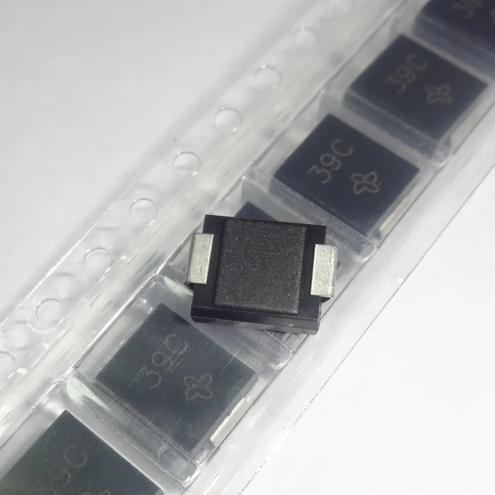 10PCS SMD diode PJ 1.5SMC39CA Screen Printed 39C JXP SMC 39V1500W Brand New Stock