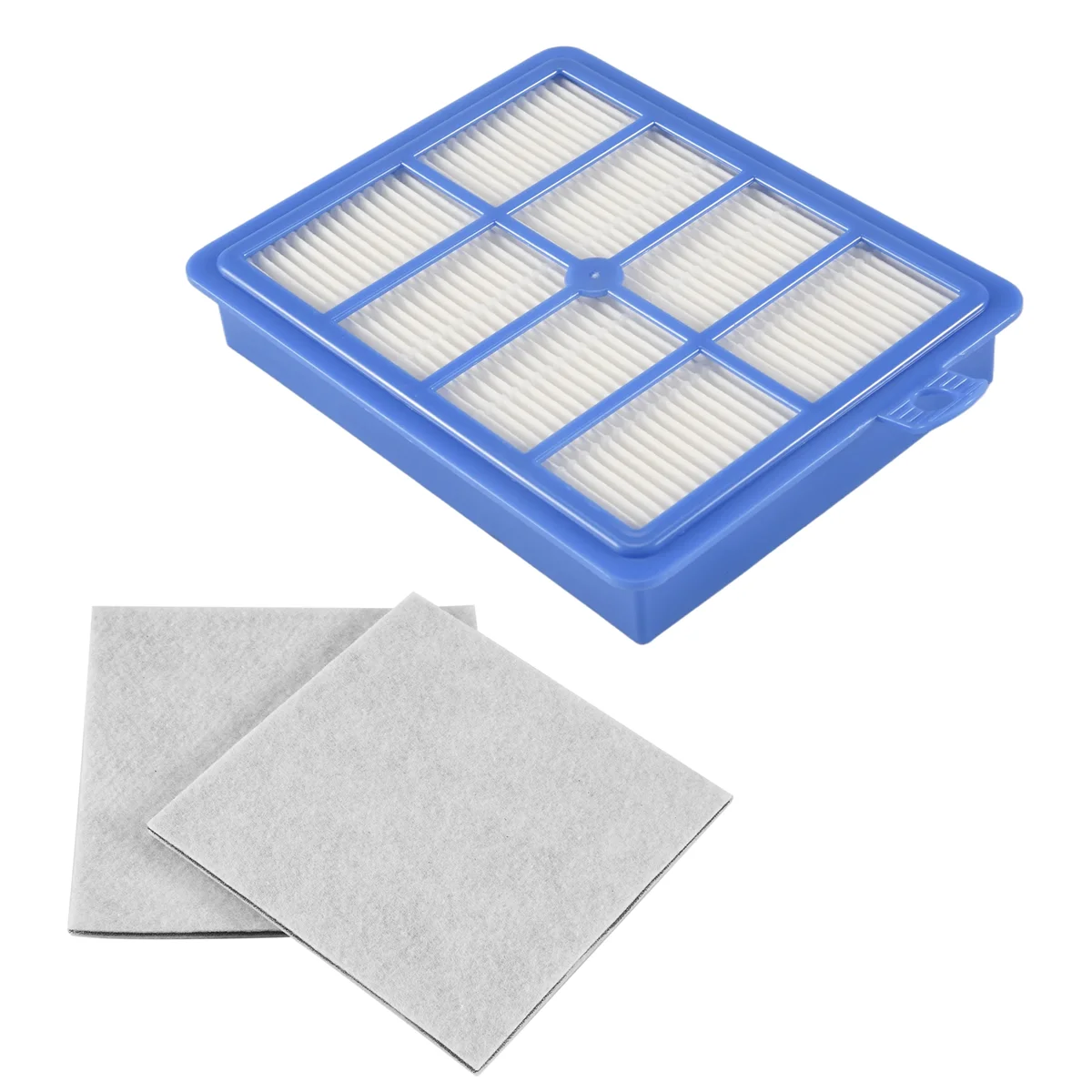 M14K1Pcs فلتر Hepa + 2 قطعة فلتر قطن المحرك لشركة فيليبس إلكترولوكس AEG EFH12W AEF12W FC8031 EL012W FC9080 FC9088
