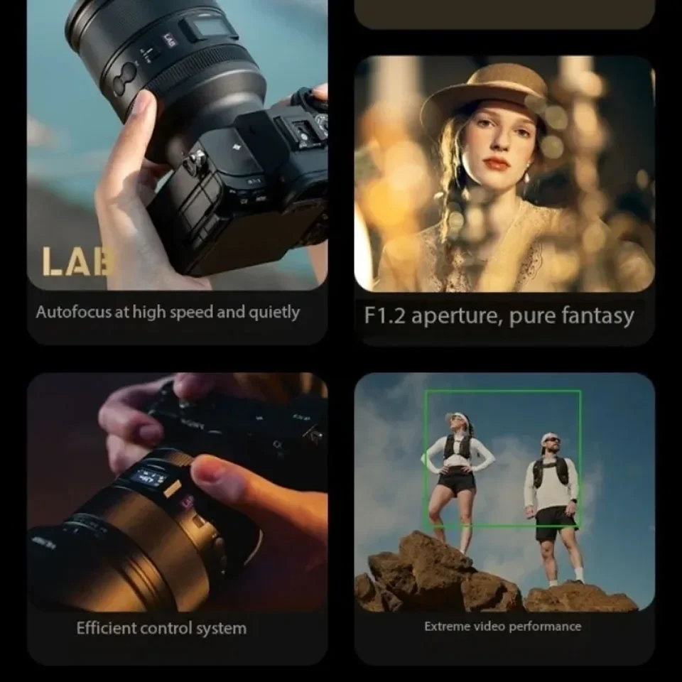 

Полнокадровый объектив Viltrox AF 35mm F1.2 LAB для камер Nikon Z и Sony FE (Zve 10 II, A7RV, A7CR, A7C2, A9II, A6300)