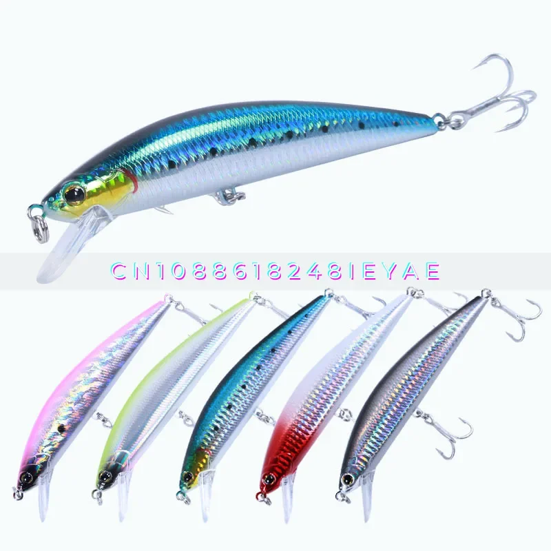 

Приманка для морской рыбалки 4/6/80 г, поддельная жесткая приманка Mino, приманка Luya для дальнего заброса для глубоководной рыбалки на лодках