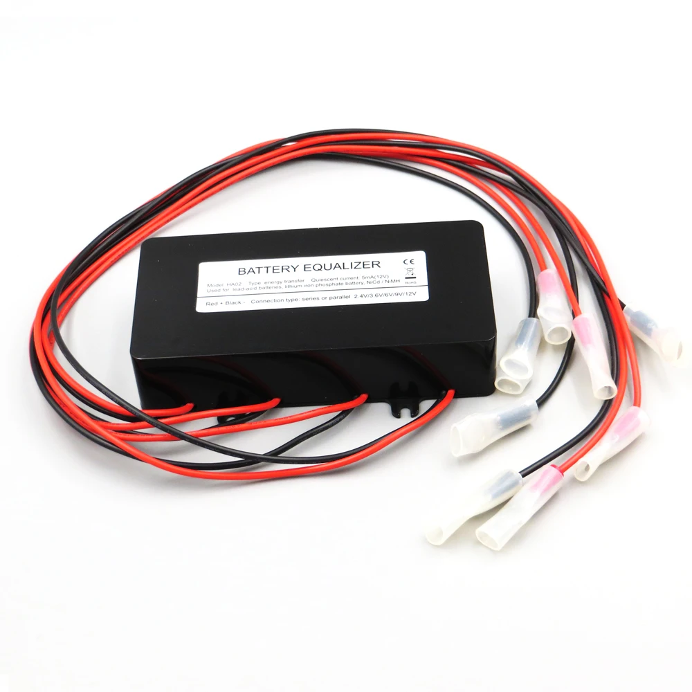 Angui Hc02 Batterij Equalizer Met Aanraakschakelaar 24V 36V 48V Batterijen Monitor Tester Spanning Actieve Balancer Lood Zuur Li-Ion Con