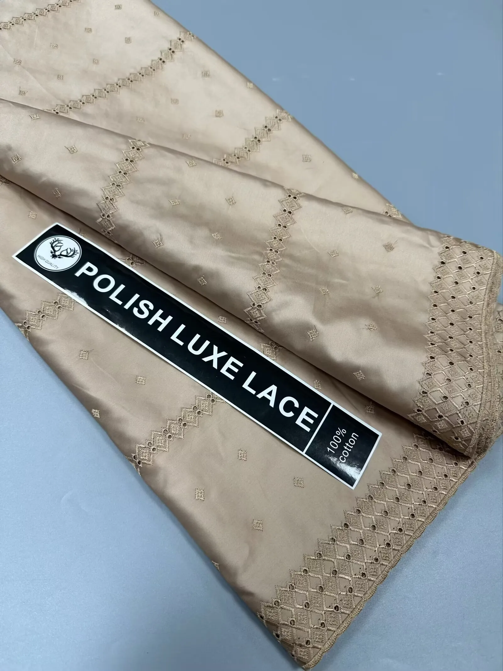 

Wholesale African Cotton Lace Fabric Embroidery Nigerian Swiss Voile Lace Fabrics 5Yards Sewing For Women Wedding Party Dress