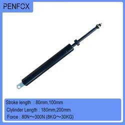 Vérin à ressort à gaz hydraulique, siège à ressort pneumatique contrôlable, support pneumatique, chaise de levage de lit de soins infirmiers, 150N ~ 300N, 1PC, le plus récent