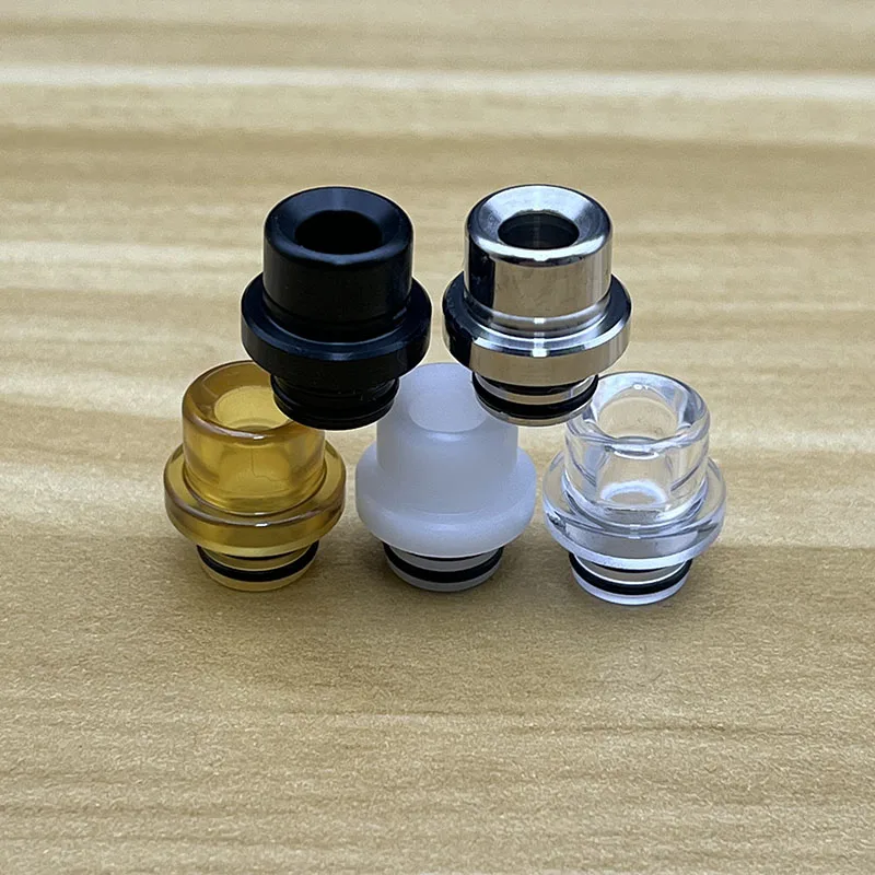 T9 style mtl drip tip 510 mini portasigarette pei pom in acciaio inossidabile, per accessori atomizzatore vape serbatoio rta 510