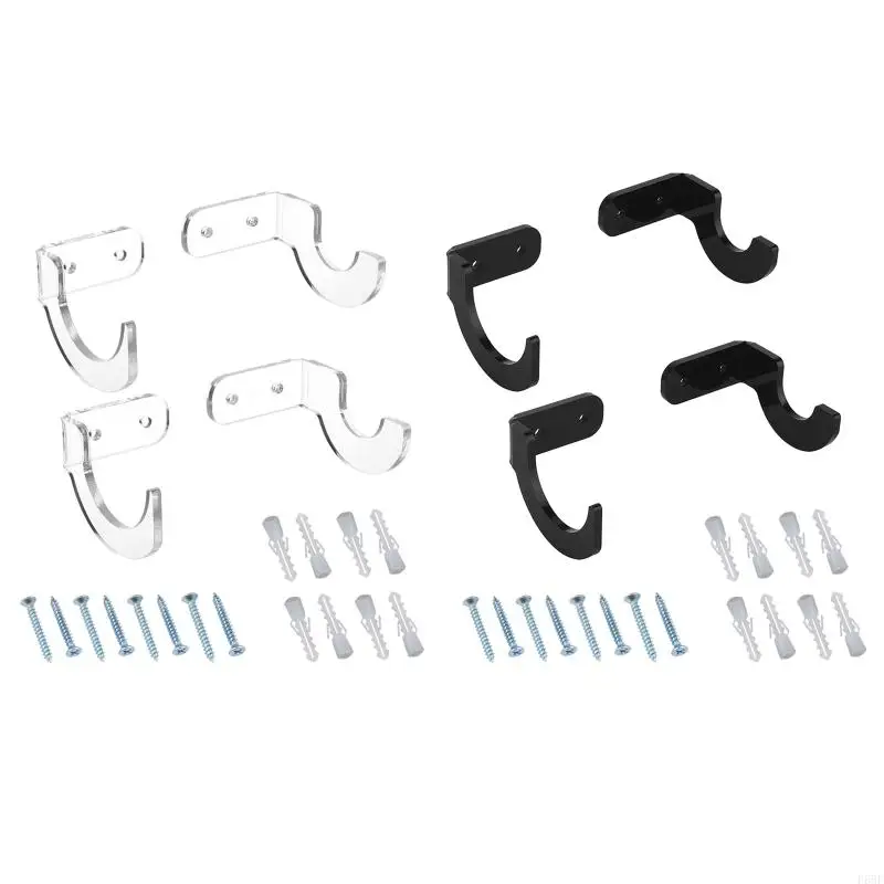 F68F Softball Bat Wall Holder Stand Protect Your Bat from Scratching Rustproof